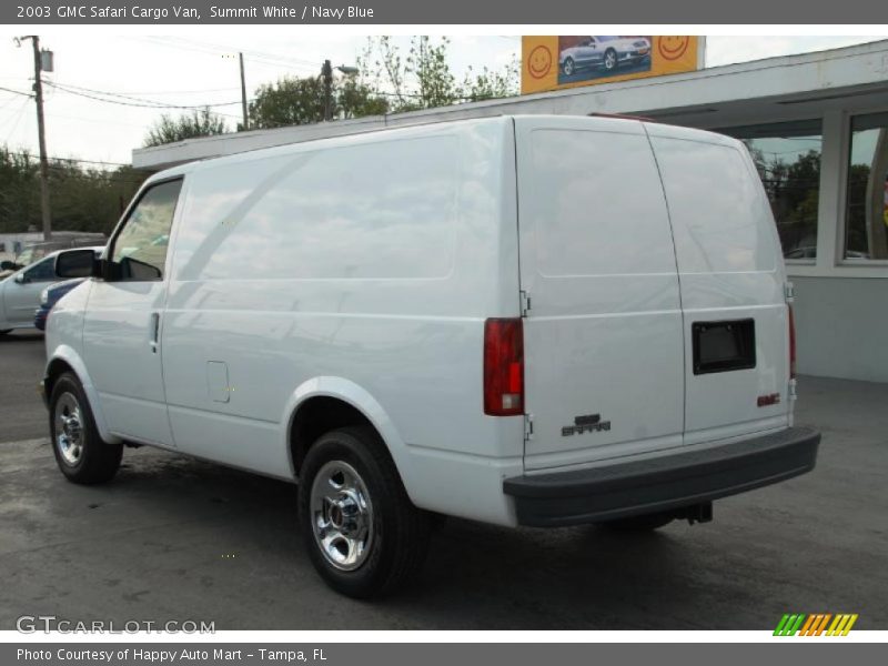 Summit White / Navy Blue 2003 GMC Safari Cargo Van