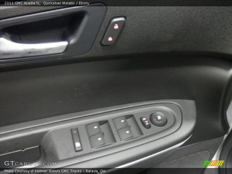Quicksilver Metallic / Ebony 2011 GMC Acadia SL