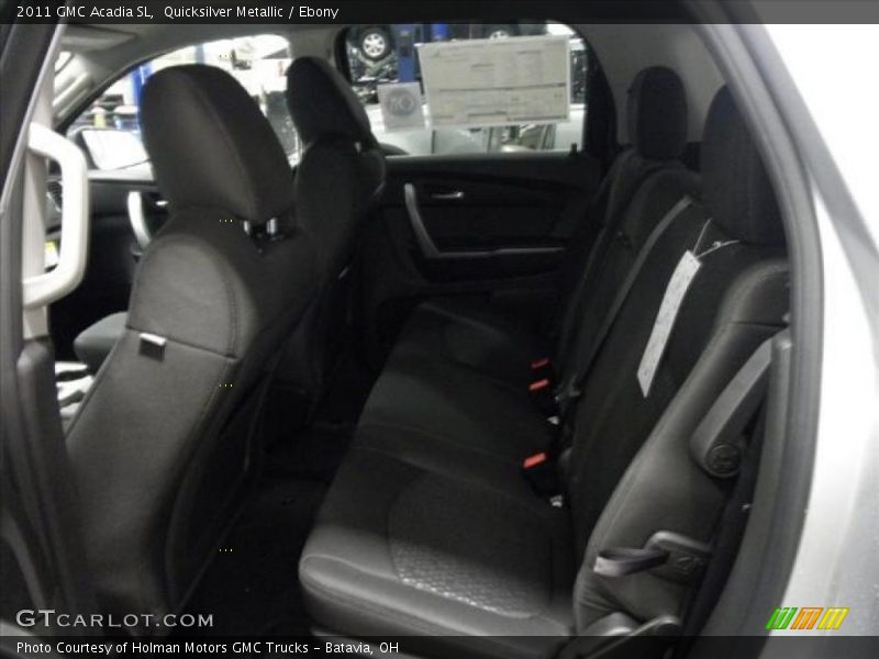 Quicksilver Metallic / Ebony 2011 GMC Acadia SL