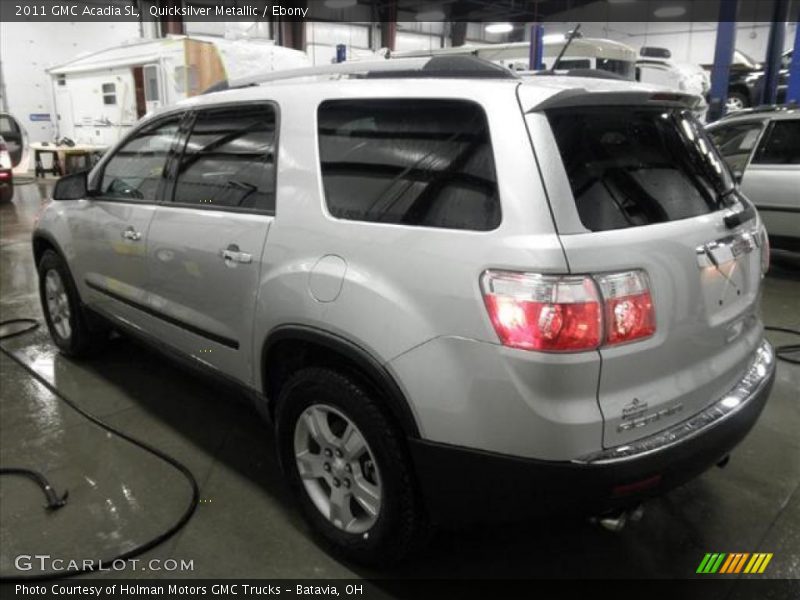 Quicksilver Metallic / Ebony 2011 GMC Acadia SL