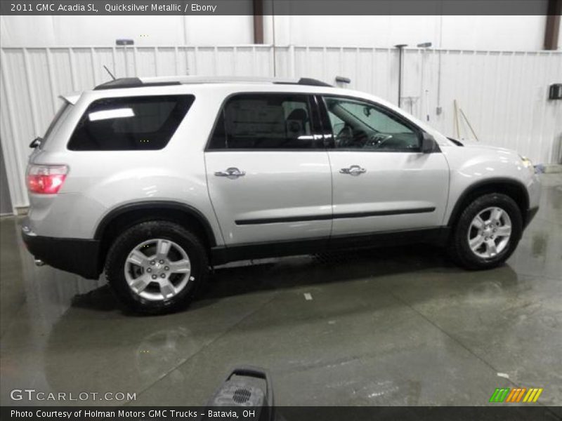 Quicksilver Metallic / Ebony 2011 GMC Acadia SL