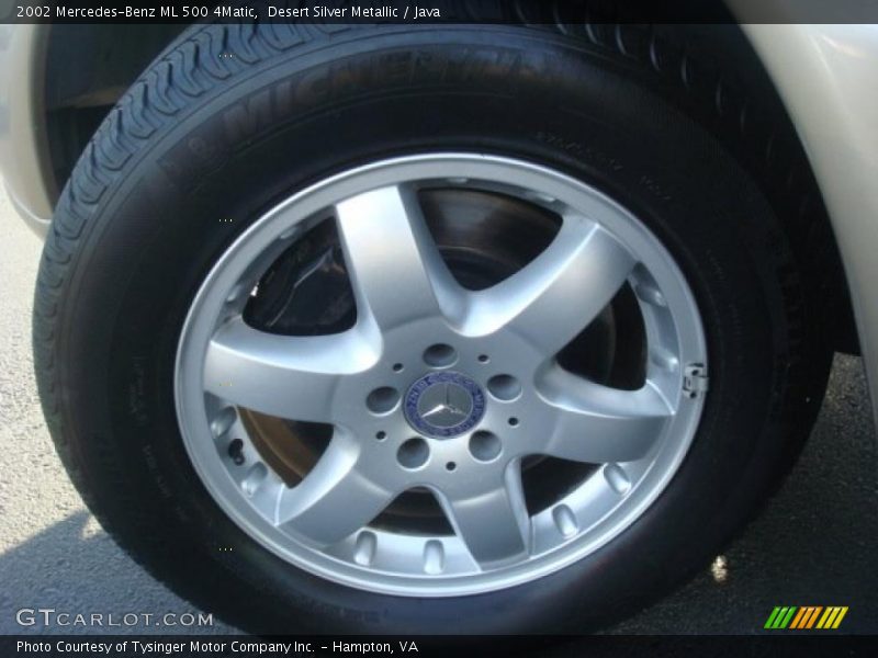  2002 ML 500 4Matic Wheel