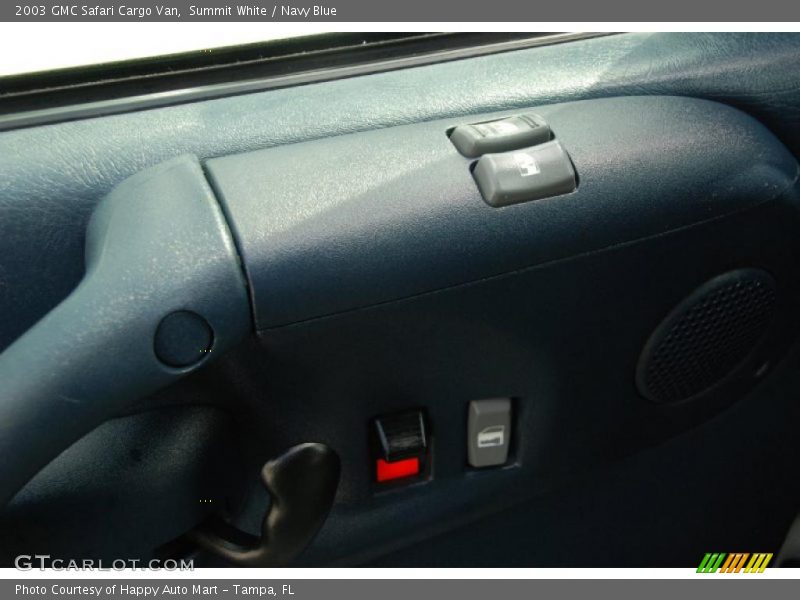 Summit White / Navy Blue 2003 GMC Safari Cargo Van
