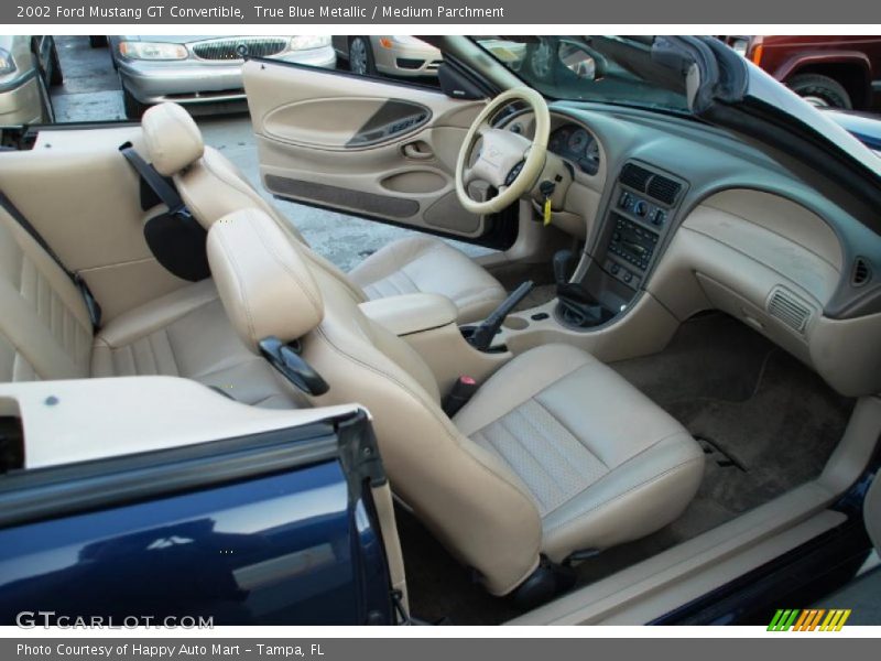  2002 Mustang GT Convertible Medium Parchment Interior