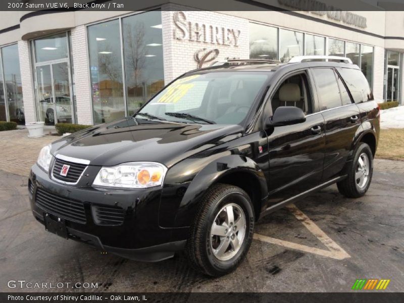 Black Onyx / Tan 2007 Saturn VUE V6
