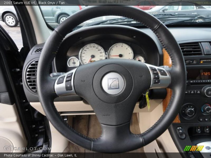 Black Onyx / Tan 2007 Saturn VUE V6
