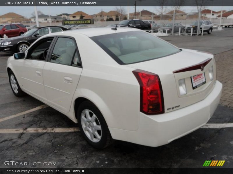 White Diamond / Cashmere 2007 Cadillac CTS Sedan