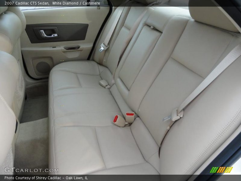 White Diamond / Cashmere 2007 Cadillac CTS Sedan