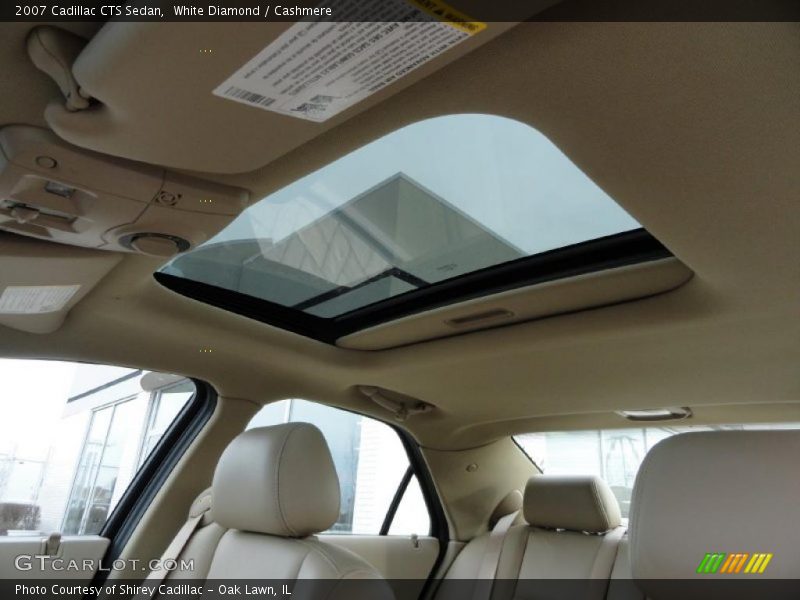 White Diamond / Cashmere 2007 Cadillac CTS Sedan