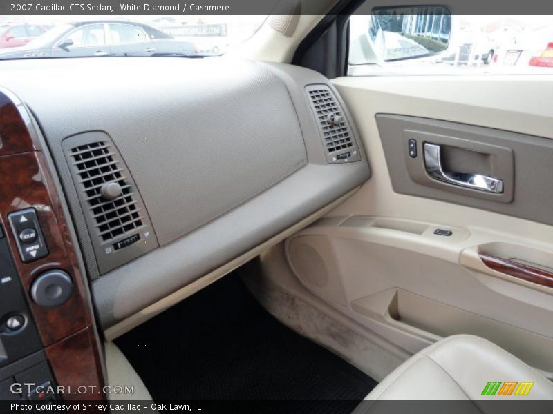 White Diamond / Cashmere 2007 Cadillac CTS Sedan
