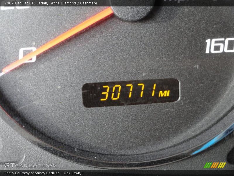 White Diamond / Cashmere 2007 Cadillac CTS Sedan