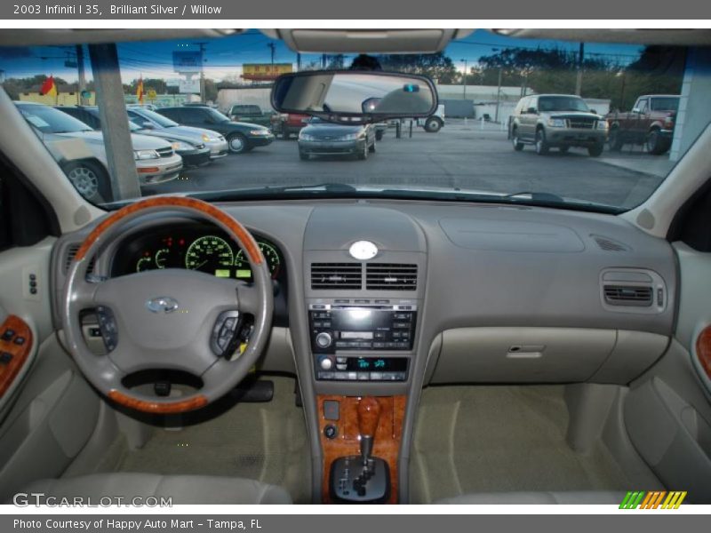Brilliant Silver / Willow 2003 Infiniti I 35