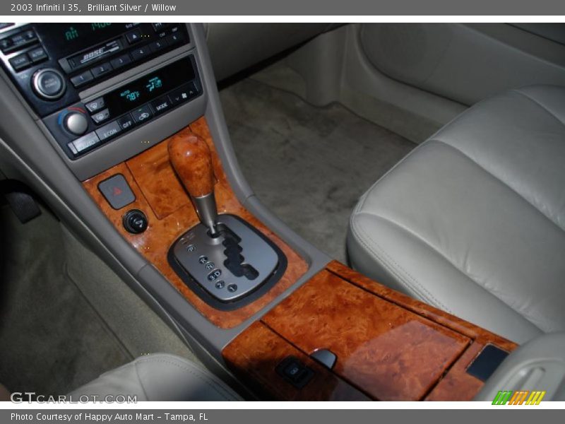 Brilliant Silver / Willow 2003 Infiniti I 35