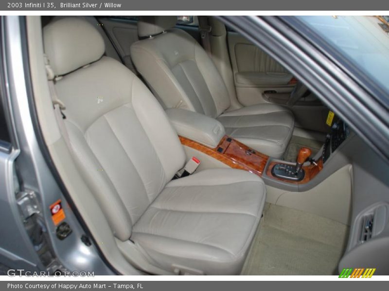 Brilliant Silver / Willow 2003 Infiniti I 35
