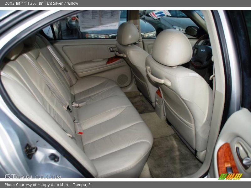 Brilliant Silver / Willow 2003 Infiniti I 35