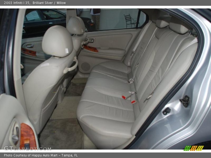 Brilliant Silver / Willow 2003 Infiniti I 35