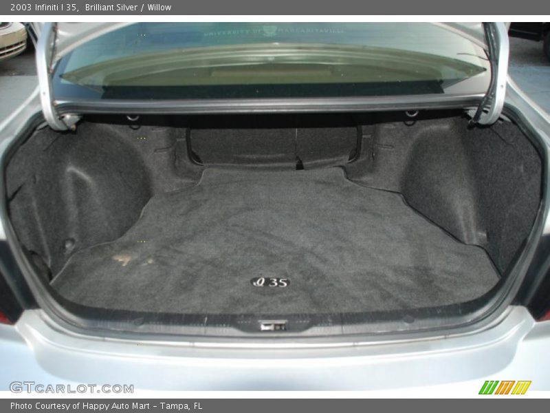 Brilliant Silver / Willow 2003 Infiniti I 35
