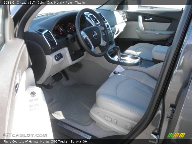  2011 Acadia SLT Light Titanium Interior