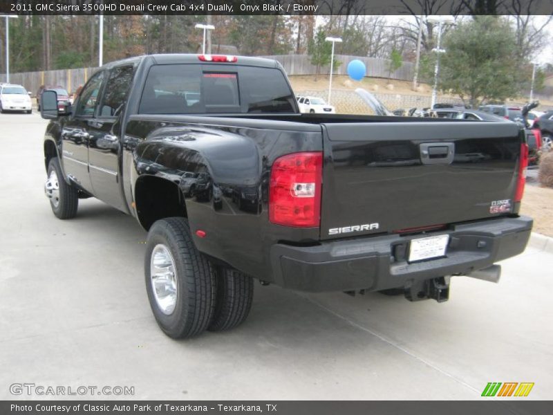  2011 Sierra 3500HD Denali Crew Cab 4x4 Dually Onyx Black