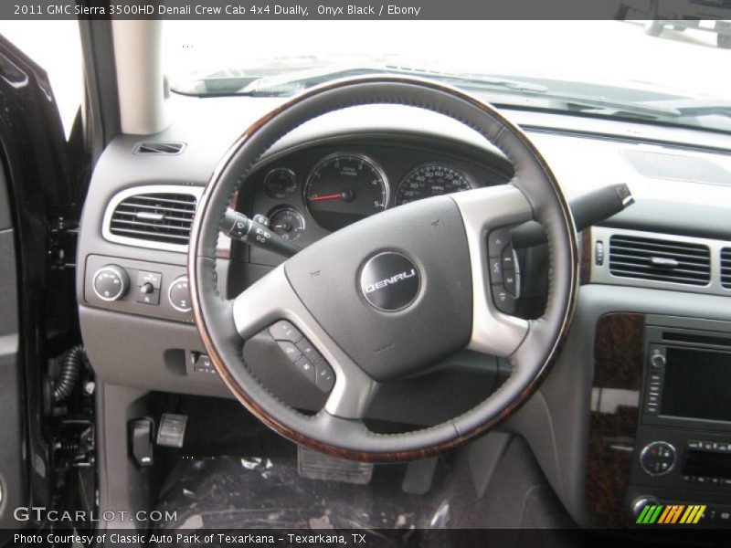  2011 Sierra 3500HD Denali Crew Cab 4x4 Dually Steering Wheel