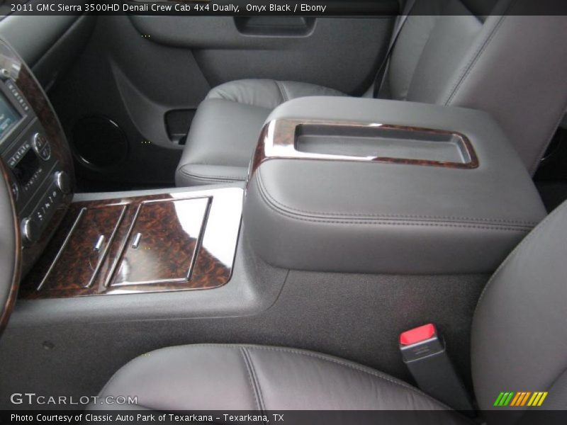 Onyx Black / Ebony 2011 GMC Sierra 3500HD Denali Crew Cab 4x4 Dually