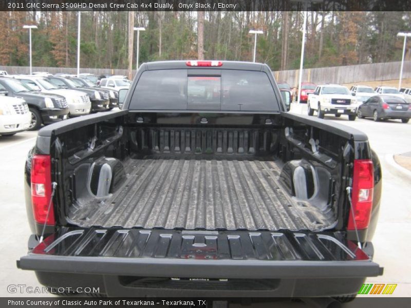 Onyx Black / Ebony 2011 GMC Sierra 3500HD Denali Crew Cab 4x4 Dually