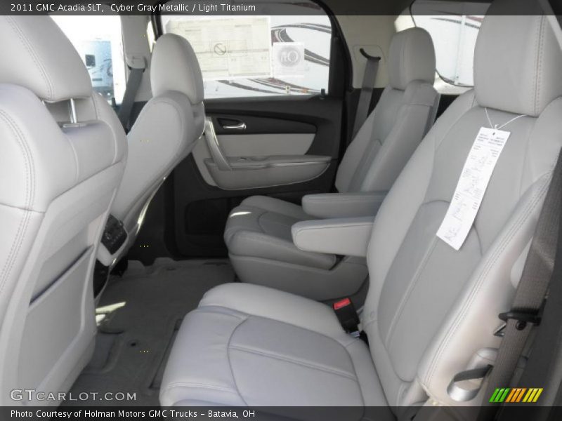  2011 Acadia SLT Light Titanium Interior