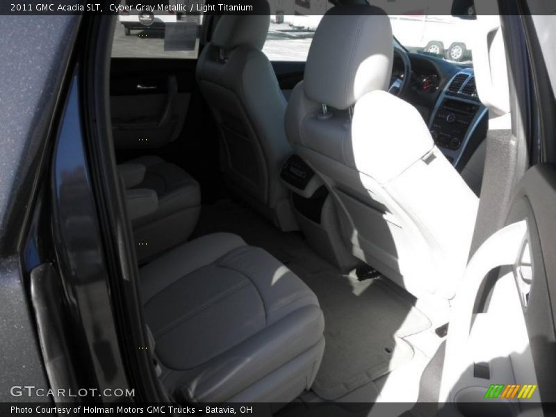 Cyber Gray Metallic / Light Titanium 2011 GMC Acadia SLT