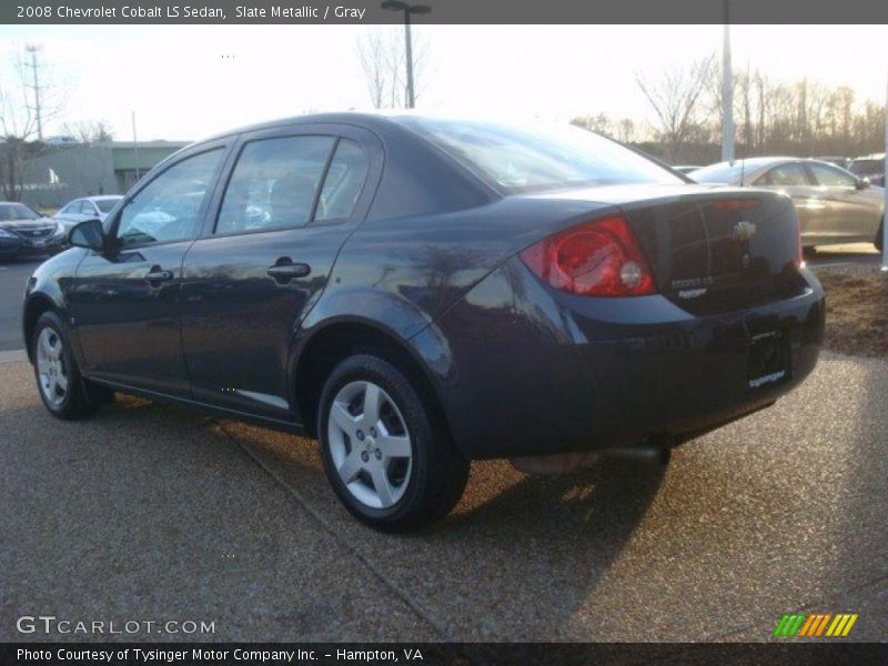 Slate Metallic / Gray 2008 Chevrolet Cobalt LS Sedan