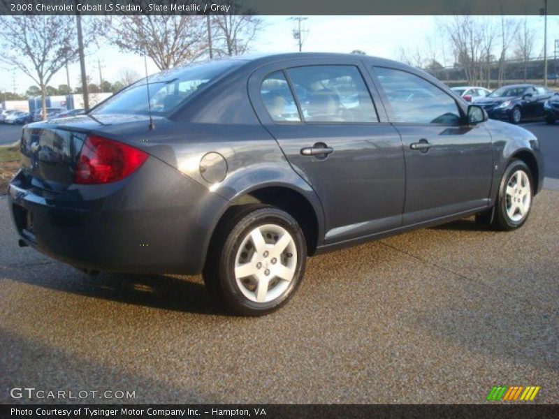 Slate Metallic / Gray 2008 Chevrolet Cobalt LS Sedan