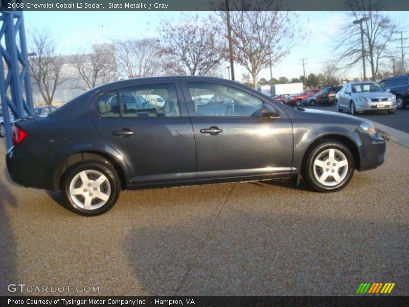 Slate Metallic / Gray 2008 Chevrolet Cobalt LS Sedan