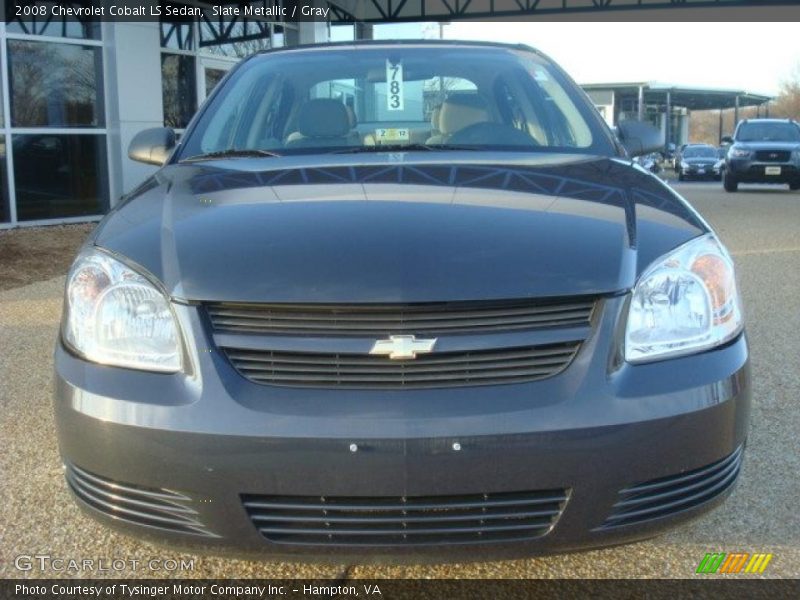 Slate Metallic / Gray 2008 Chevrolet Cobalt LS Sedan