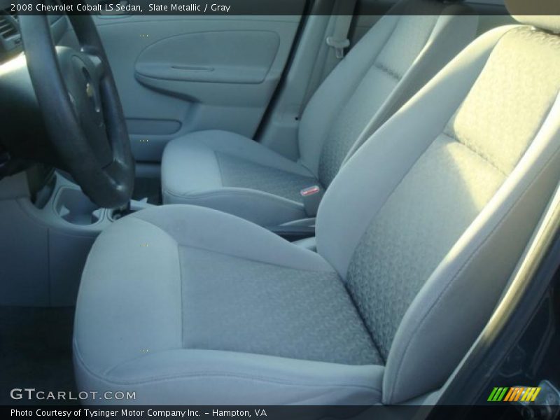 Slate Metallic / Gray 2008 Chevrolet Cobalt LS Sedan
