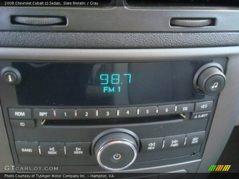 Slate Metallic / Gray 2008 Chevrolet Cobalt LS Sedan