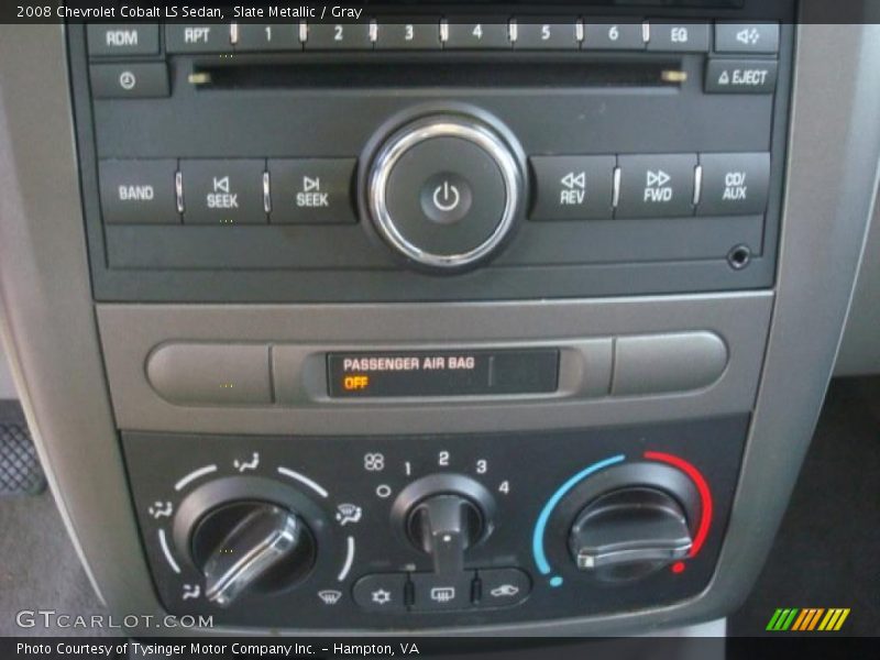 Slate Metallic / Gray 2008 Chevrolet Cobalt LS Sedan