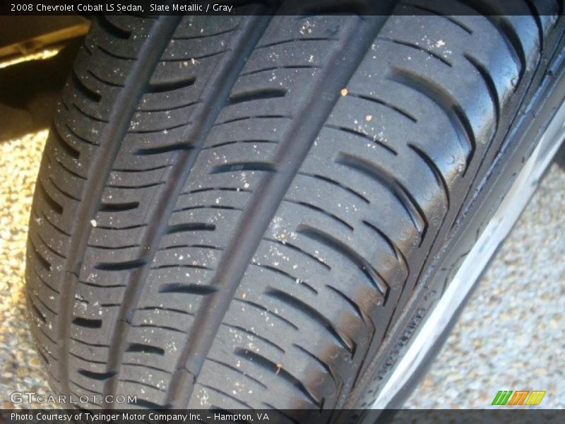Slate Metallic / Gray 2008 Chevrolet Cobalt LS Sedan