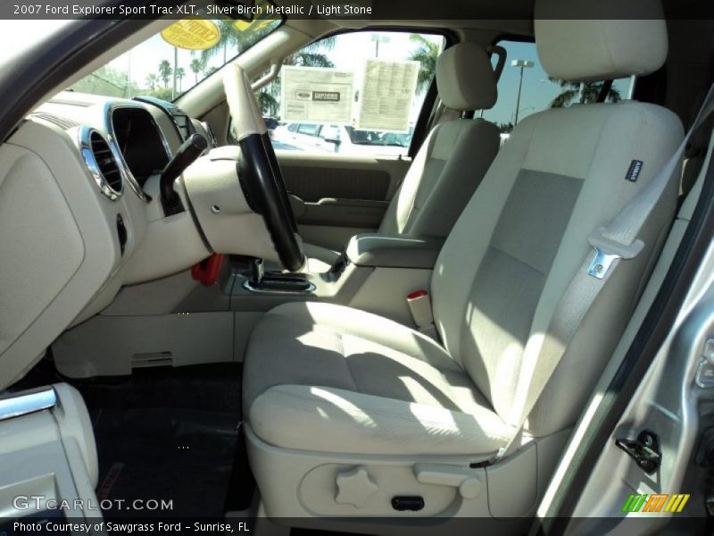 2007 Explorer Sport Trac XLT Light Stone Interior