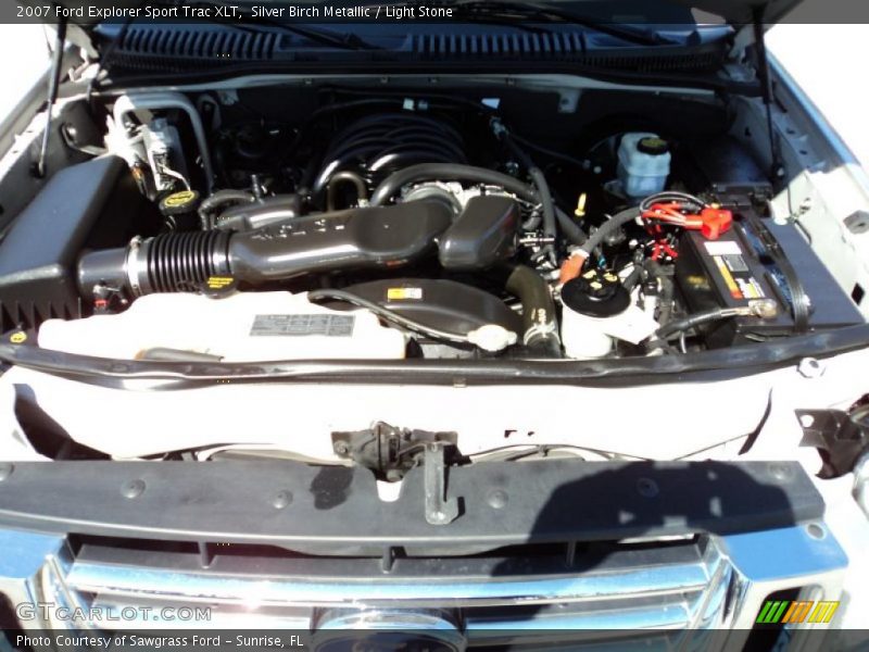  2007 Explorer Sport Trac XLT Engine - 4.6 Liter SOHC 24 Valve VVT V8