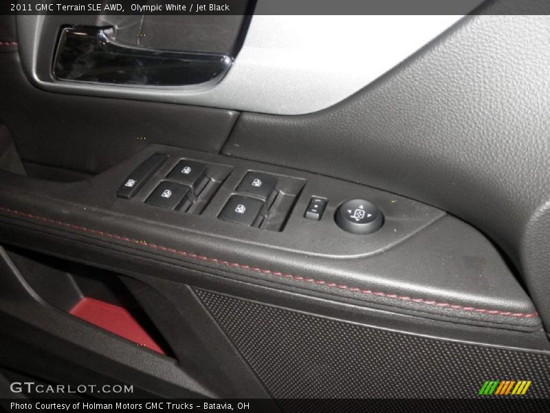 Olympic White / Jet Black 2011 GMC Terrain SLE AWD