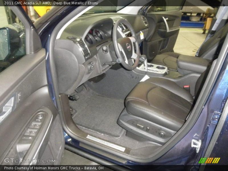  2011 Acadia SLT AWD Ebony Interior