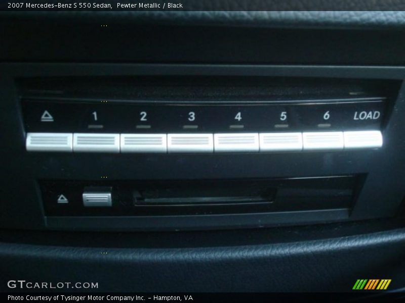 Pewter Metallic / Black 2007 Mercedes-Benz S 550 Sedan