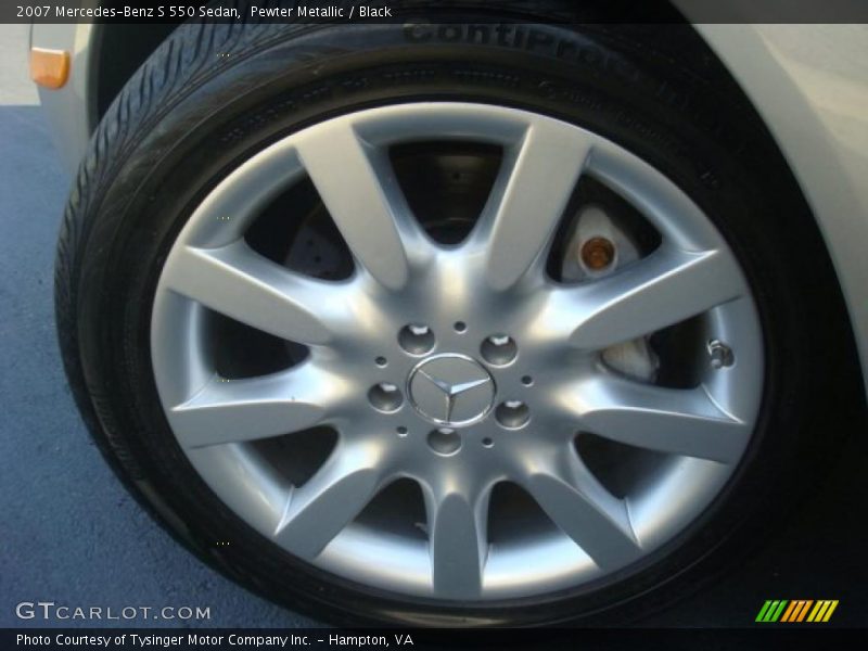  2007 S 550 Sedan Wheel