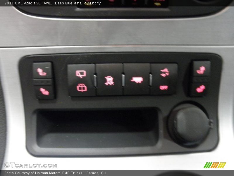 Deep Blue Metallic / Ebony 2011 GMC Acadia SLT AWD