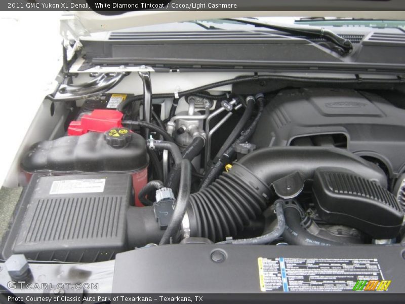  2011 Yukon XL Denali Engine - 6.2 Liter Flex-Fuel OHV 16-Valve VVT Vortec V8