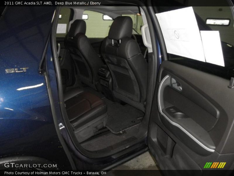 Deep Blue Metallic / Ebony 2011 GMC Acadia SLT AWD