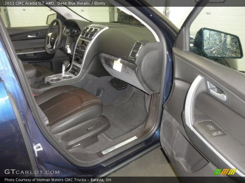 Deep Blue Metallic / Ebony 2011 GMC Acadia SLT AWD