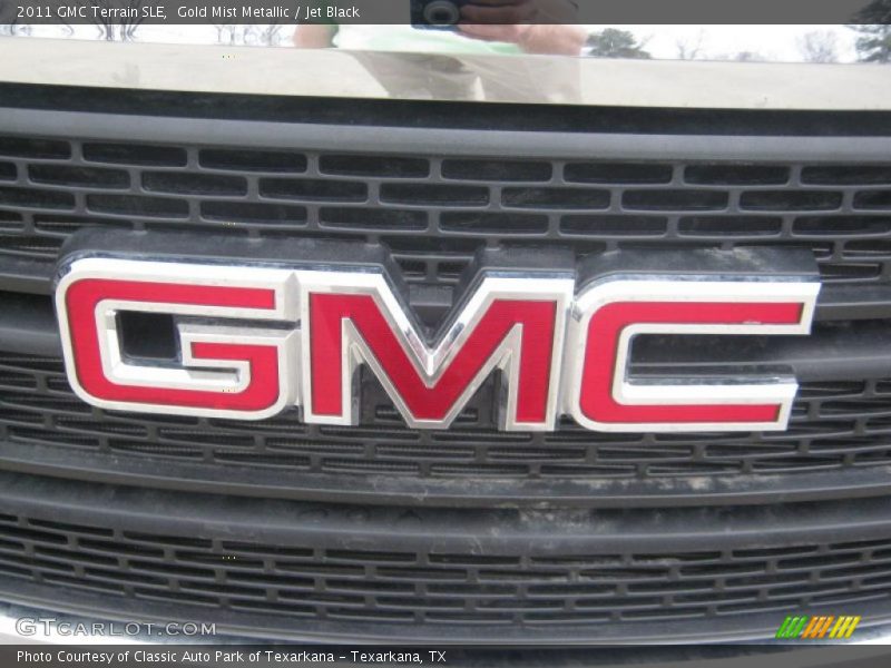 Gold Mist Metallic / Jet Black 2011 GMC Terrain SLE