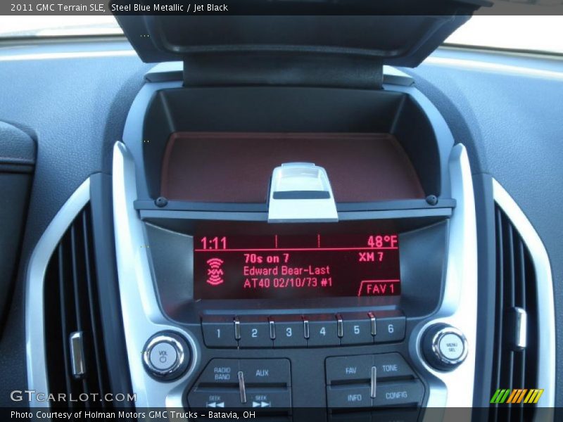 Steel Blue Metallic / Jet Black 2011 GMC Terrain SLE