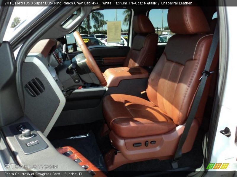  2011 F350 Super Duty King Ranch Crew Cab 4x4 Chaparral Leather Interior