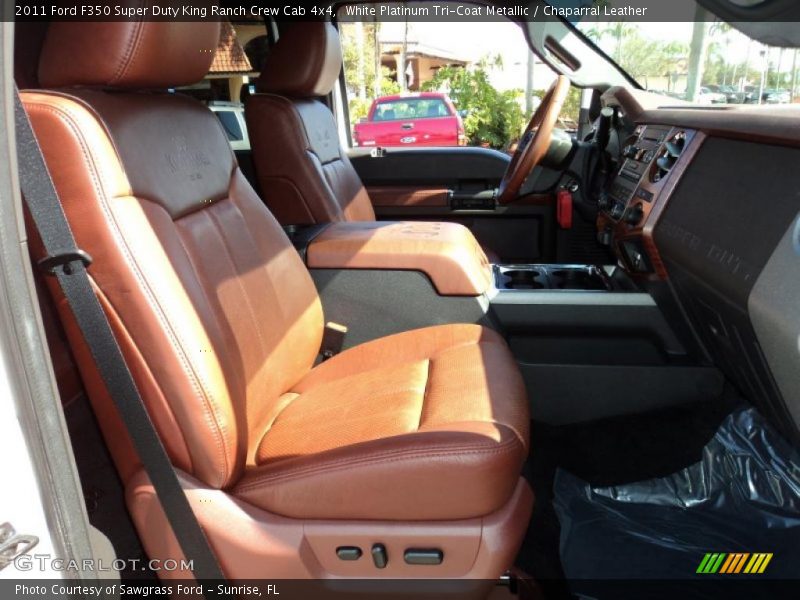  2011 F350 Super Duty King Ranch Crew Cab 4x4 Chaparral Leather Interior